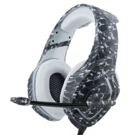 ONIKUMA K1B Pro Camo Elite Stereo 7.1 Surround Sound Gaming Headset - Grey ONIKUMA K1B Pro Camo Elite Stereo 7.1 Surround Sound Gaming Headset - Grey