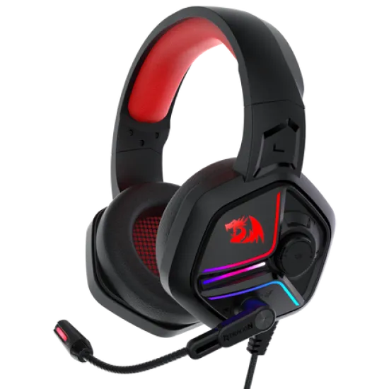 Redragon H230 Ajax RGB Stereo Surround-Sound Gaming Headset