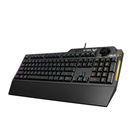 ASUS TUF Gaming K1 RGB Membrane - Arabic - Gaming Keyboard