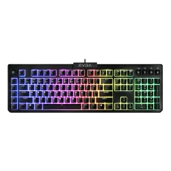 EVGA Z12 RGB Membrane Gaming Keyboard Black