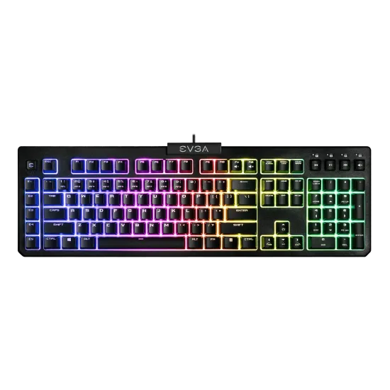 EVGA Z12 RGB Membrane Gaming Keyboard Black