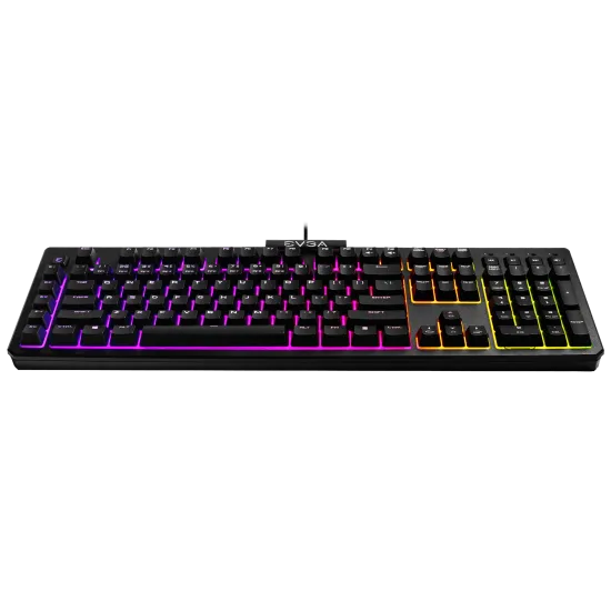 EVGA Z12 RGB Membrane Gaming Keyboard Black
