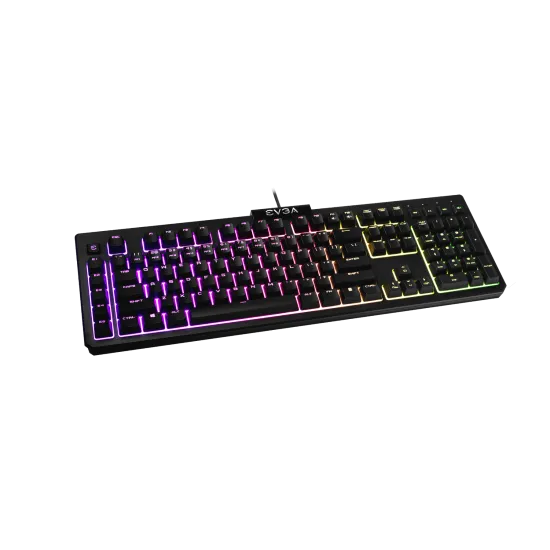 EVGA Z12 RGB Membrane Gaming Keyboard Black