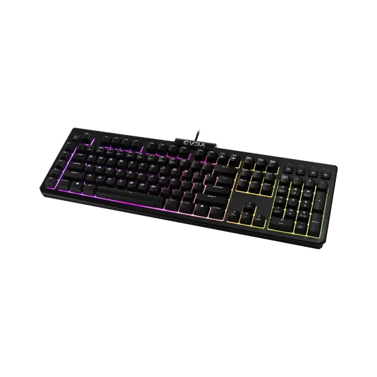 EVGA Z12 RGB Membrane Gaming Keyboard Black