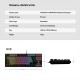 Fantech MK876 RGB Gaming Mechanical Keyboard Gray - Red Switch