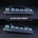Fantech MK876 RGB Gaming Mechanical Keyboard Gray - Red Switch
