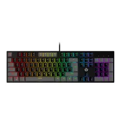 Fantech MK886 Fixed RGB Wired Gaming Keyboard Mechanical Red Switch English Black