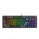 Fantech MK890 RGB Gaming Mechanical Keyboard Black - Red Switch