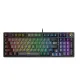 Fantech MK890 Fixed RGB Wired Gaming Keyboard Mechanical Blue Switch English Gray
