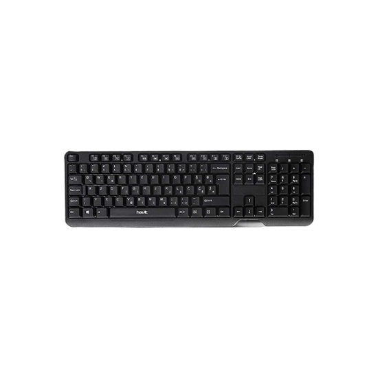 HAVIT KB378 Wired Keyboard - Black