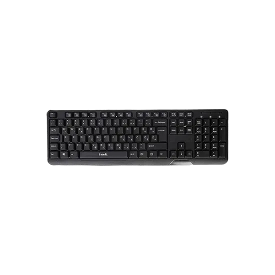 HAVIT KB378 Wired Keyboard - Black