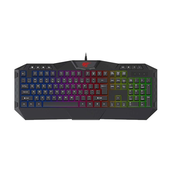 HAVIT KB510L LED Backlit Wired Gaming Keyboard - Black