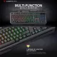 HAVIT KB855L LED Gaming Keyboard - Black