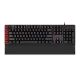 Redragon K505 RGB LED Backlit Membrane Gaming Keyboard English & Arabic Black