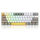 Redragon K530 PRO Draconic RGB Wireless Gaming Keyboard Mechanical Brown Switch Arabic English White