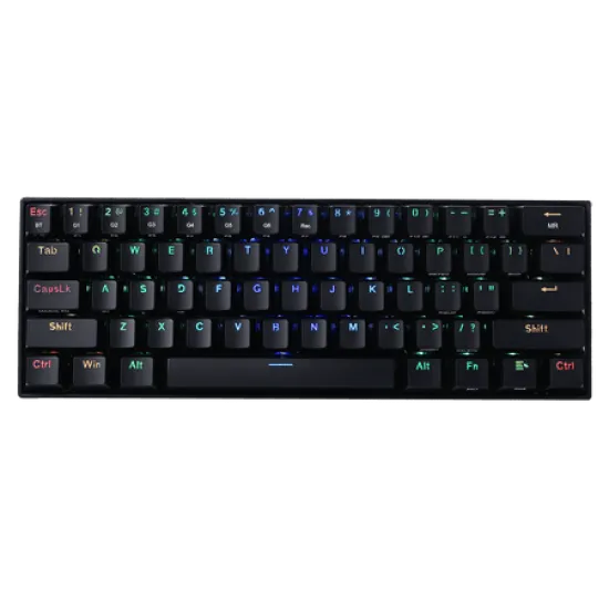 Redragon K530RGB-Pro Draconic 60% Compact Wireless Mechanical Gaming Keyboard Brown Switch