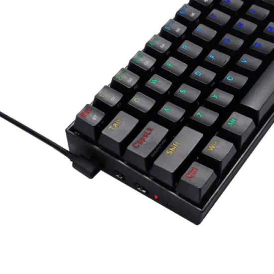 Redragon K530RGB-Pro Draconic 60% Compact Wireless Mechanical Gaming Keyboard Brown Switch