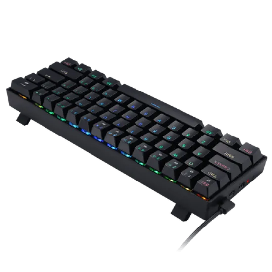 Redragon K530RGB-Pro Draconic 60% Compact Wireless Mechanical Gaming Keyboard Brown Switch