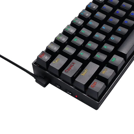 Redragon K530RGB-Pro Draconic 60% Compact Wireless Mechanical Gaming Keyboard Brown Switch