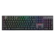 Redragon K535 104 Key Low Profile Wired Mechanical Gaming Keyboard Cherry RED Switch - Black
