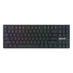 Redragon K539 Anubis 80% Wireless RGB Mechanical Gaming Keyboard BROWN Switch - Black