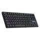 Redragon K539 Anubis 80% Wireless RGB Mechanical Gaming Keyboard BROWN Switch - Black