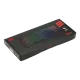 Redragon K539 Anubis 80% Wireless RGB Mechanical Gaming Keyboard BROWN Switch - Black