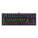 Redragon K552 KUMARA Rainbow Mechanical Gaming Keyboard Cherry MX BLUE Switch - Black