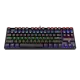 Redragon K552 KUMARA Rainbow Mechanical Gaming Keyboard Cherry MX BLUE Switch - Black