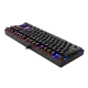 Redragon K552 KUMARA Rainbow Mechanical Gaming Keyboard Cherry MX BLUE Switch - Black