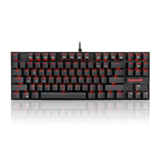 Redragon K552 KUMARA 87 Key Single Led Mechanical Gaming Keyboard BLUE Switch