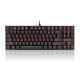 Redragon K552 KUMARA 87 Key Single Led Mechanical Gaming Keyboard RED Switch