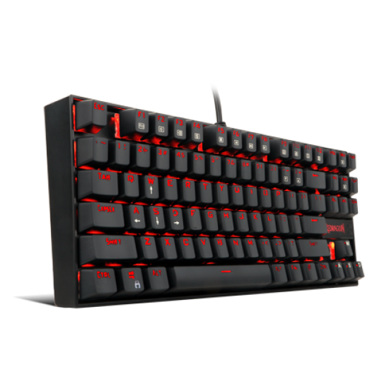 Redragon K552 KUMARA 87 Key Single Led Mechanical Gaming Keyboard RED Switch