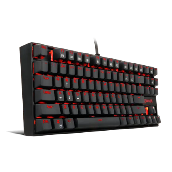 Redragon K552 KUMARA 87 Key Single Led Mechanical Gaming Keyboard BLUE Switch