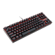 Redragon K552 KUMARA 87 Key Single Led Mechanical Gaming Keyboard RED Switch