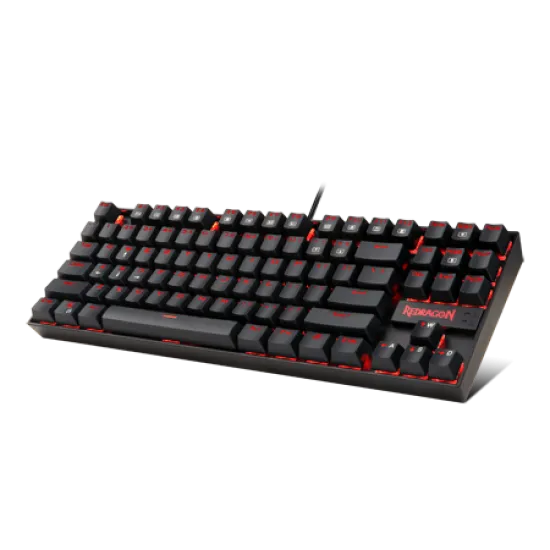 Redragon K552 KUMARA 87 Key Single Led Mechanical Gaming Keyboard BLUE Switch