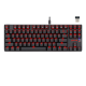 Redragon K590 Wireless RED LED Mechanical Gaming Keyboard Cherry RED Switch - Black