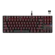 Redragon K590 Wireless RED LED Mechanical Gaming Keyboard Cherry RED Switch - Black