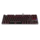 Redragon K590 Wireless RED LED Mechanical Gaming Keyboard Cherry RED Switch - Black