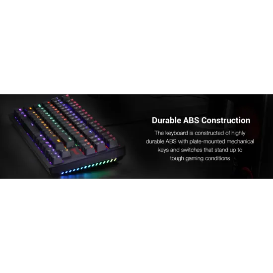 Redragon K598 87 Key RGB Wireless Mechanical Gaming Keyboard BROWN Switch