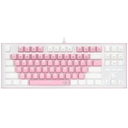 Redragon K611-P1B Mechanical Gaming Keyboard White - Pink