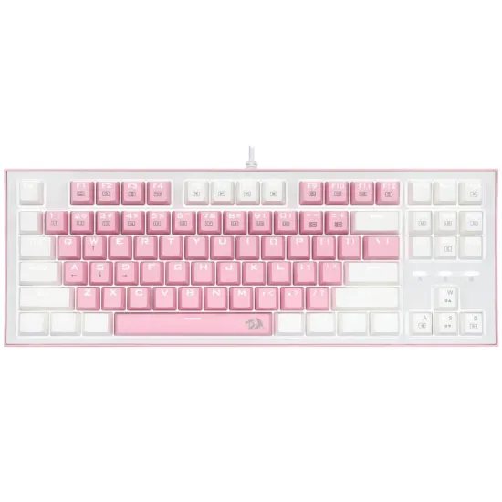 Redragon K611-P1B Mechanical Gaming Keyboard White - Pink