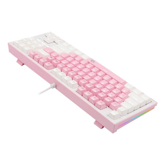 Redragon K611-P1B Mechanical Gaming Keyboard White - Pink