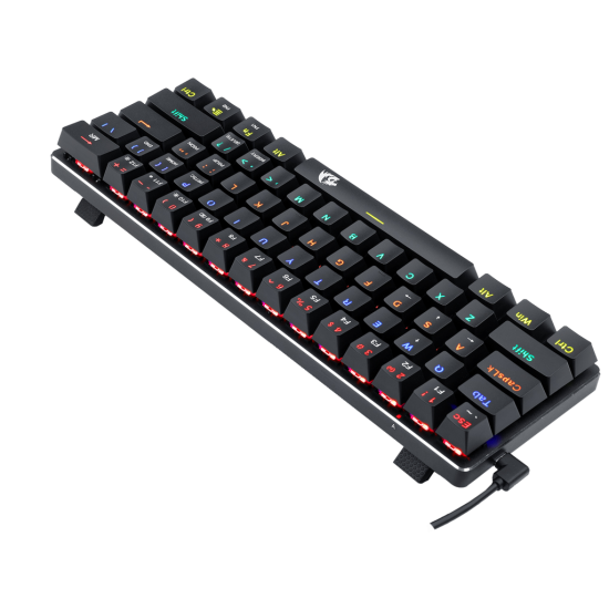 Redragon K613 Jax Rainbow Mechanical Gaming Keyboard BROWN Switch