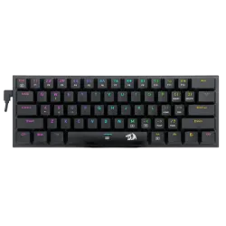 Redragon K614 PRO Anivia 60% RGB Wireless Gaming Keyboard Mechanical Red Switch Arabic English Black