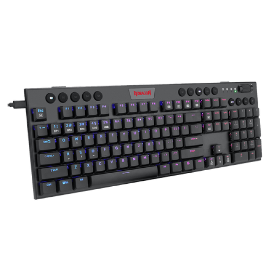 Redragon K618 Horus Wireless RGB Mechanical Gaming Keyboard RED Switch