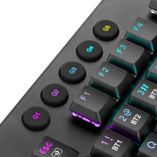 Redragon K618 Horus Wireless RGB Mechanical Gaming  Keyboard RED Switch