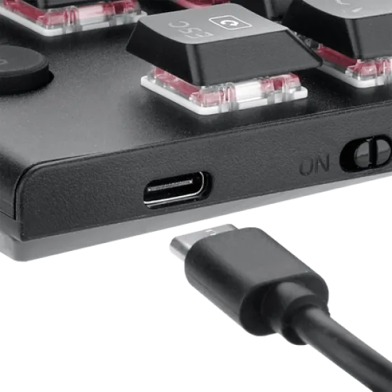 Redragon K618 Horus Wireless RGB Mechanical Gaming  Keyboard RED Switch