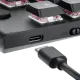 Redragon K618 Horus Wireless RGB Mechanical Gaming  Keyboard RED Switch