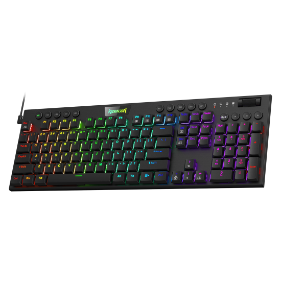 Redragon K619 Horus RGB Mechanical Gaming Keyboard RED Switch